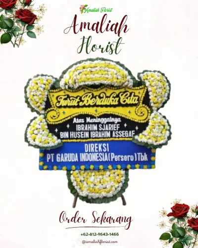 Papan Bunga Duka di Gunasari