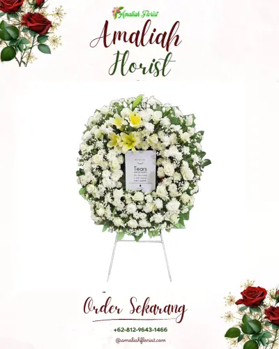 Krans Bunga Duka Cita di Gunasari